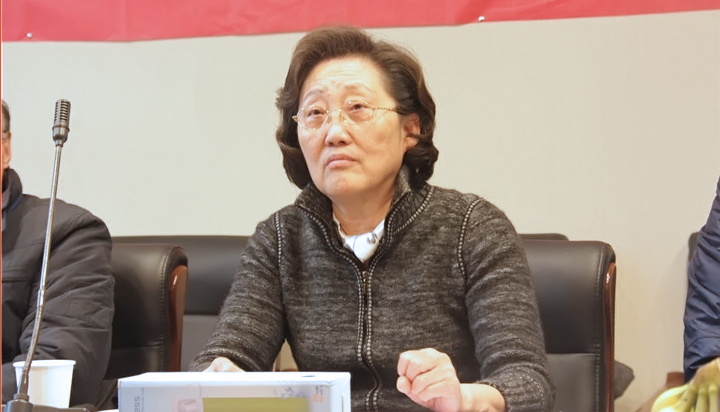 市成人教育协会张惠莉副会长发言