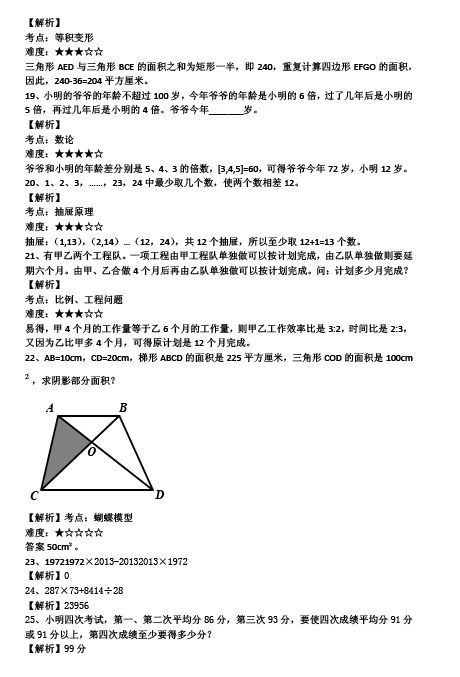 复旦兰生、华育、上外等上海18所民办中学近年面谈真题汇总