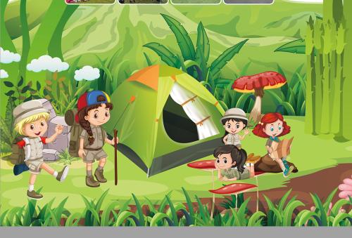 小学二年级作文范文：《难忘的夏令营》