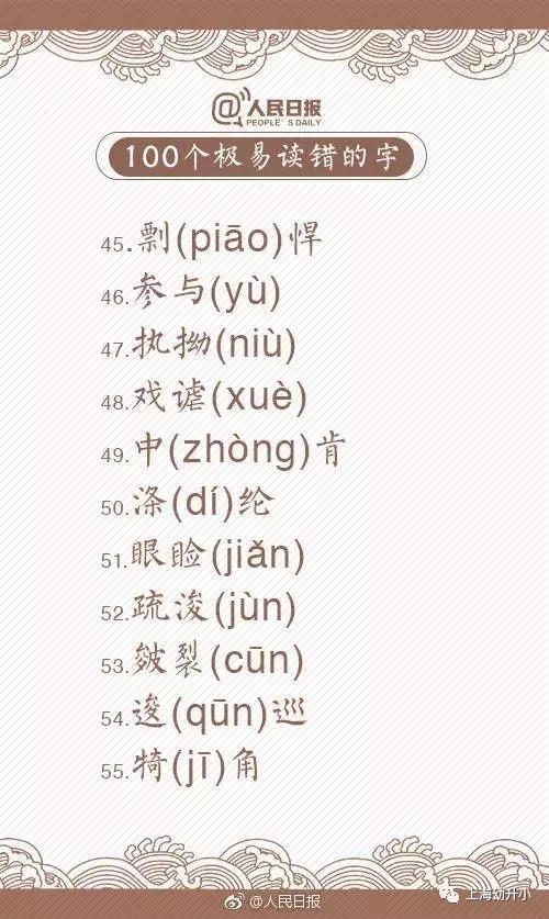 拼音没有chua和ne?这一百个字你真的会读吗?