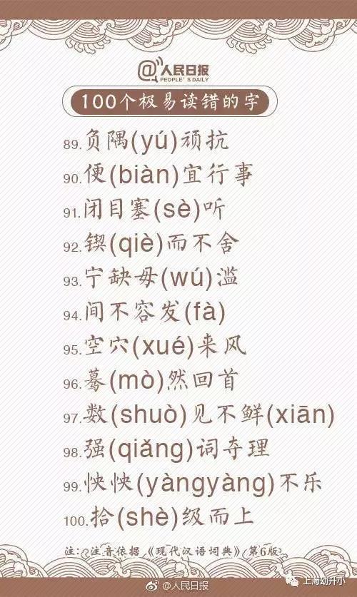 拼音没有chua和ne?这一百个字你真的会读吗?