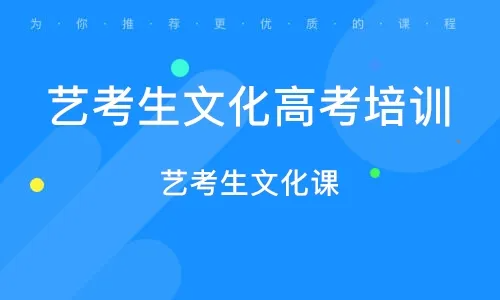 艺考生文化课冲刺学校